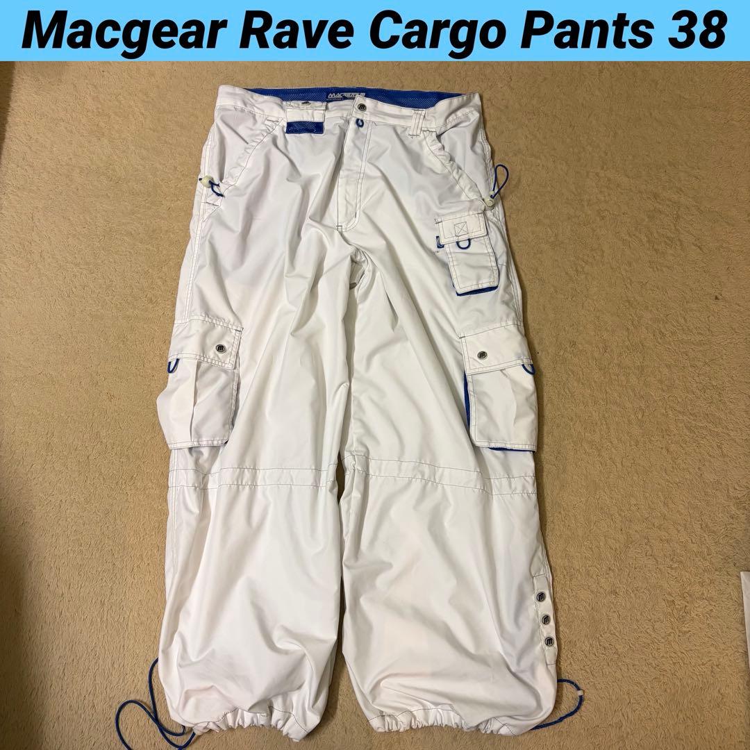 90s 00s Y2K Tech Macgear Rave Pants あおば
