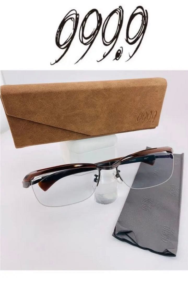 ❤️ 999.9 フォーナインズ M04 Titanium メガネ　希少美品日本製