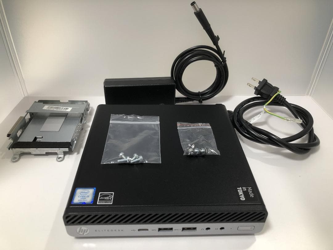 ミニPC HP EliteDesk800G4 Core i5-8500T Win11Pro