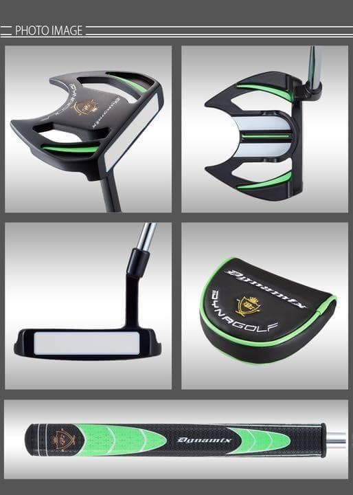 ◆新品最安◆極太グリップと大型ヘッドの安定感抜群で入りまくる　ダイナミクスパター