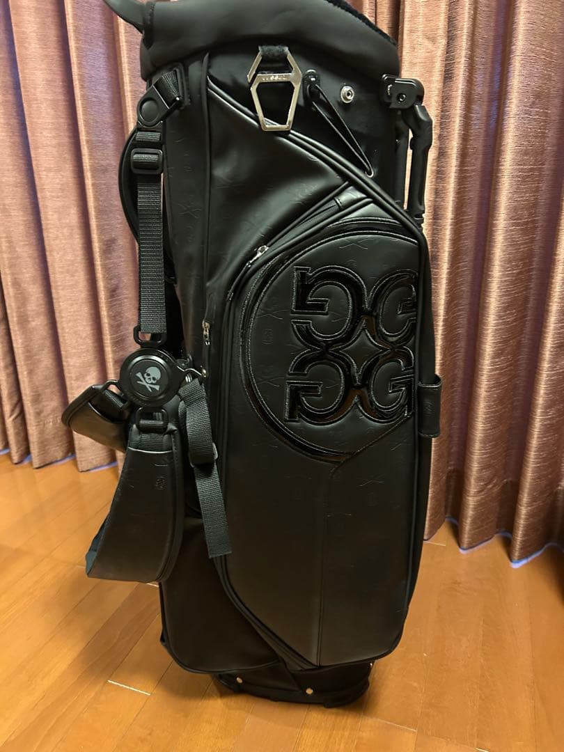 【美品!!】ジーフォア G/FORE キャディバッグ スタンド式 黒色