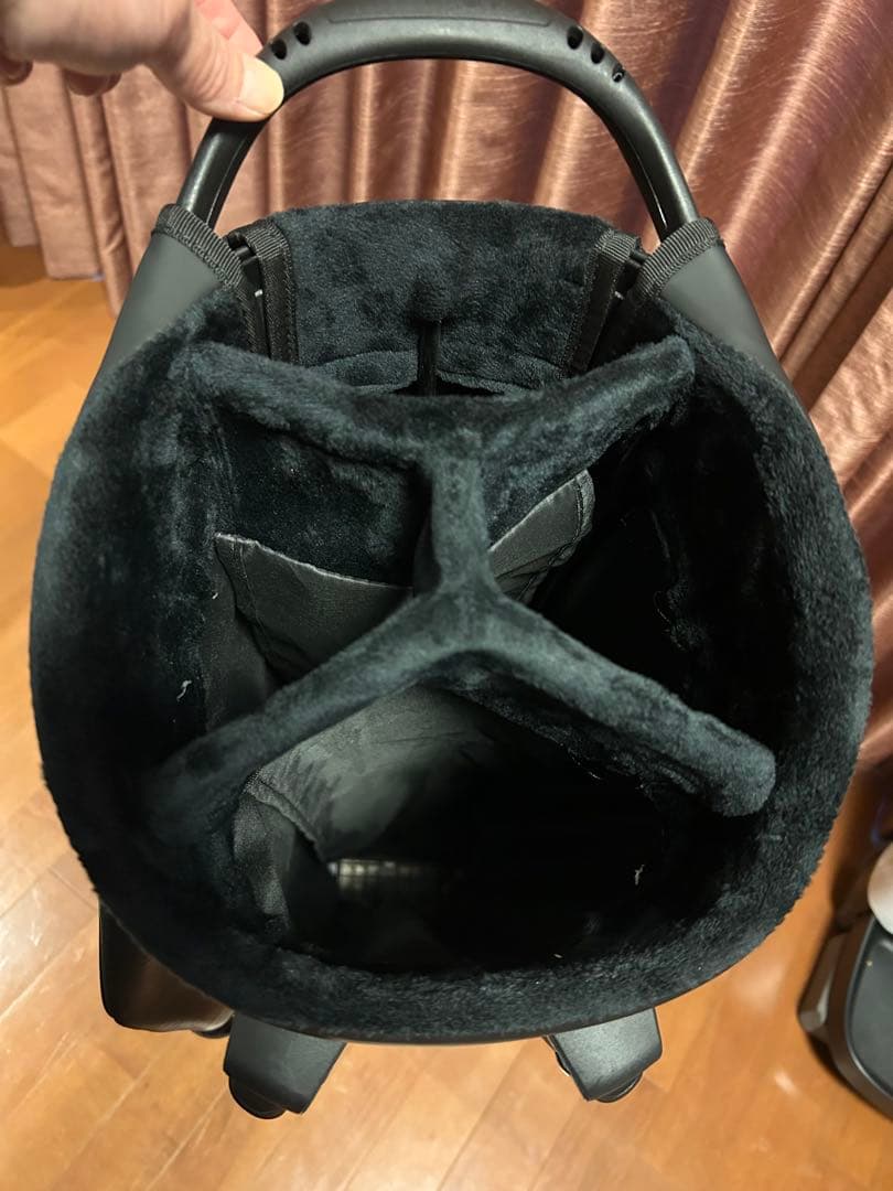 【美品!!】ジーフォア G/FORE キャディバッグ スタンド式 黒色