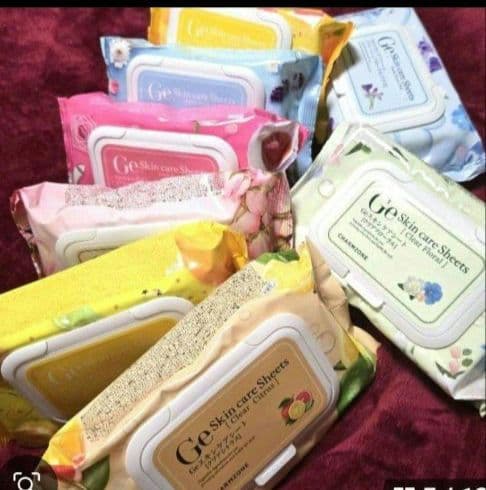 チャームゾーン スキンケアシート 60枚 8種類　480枚