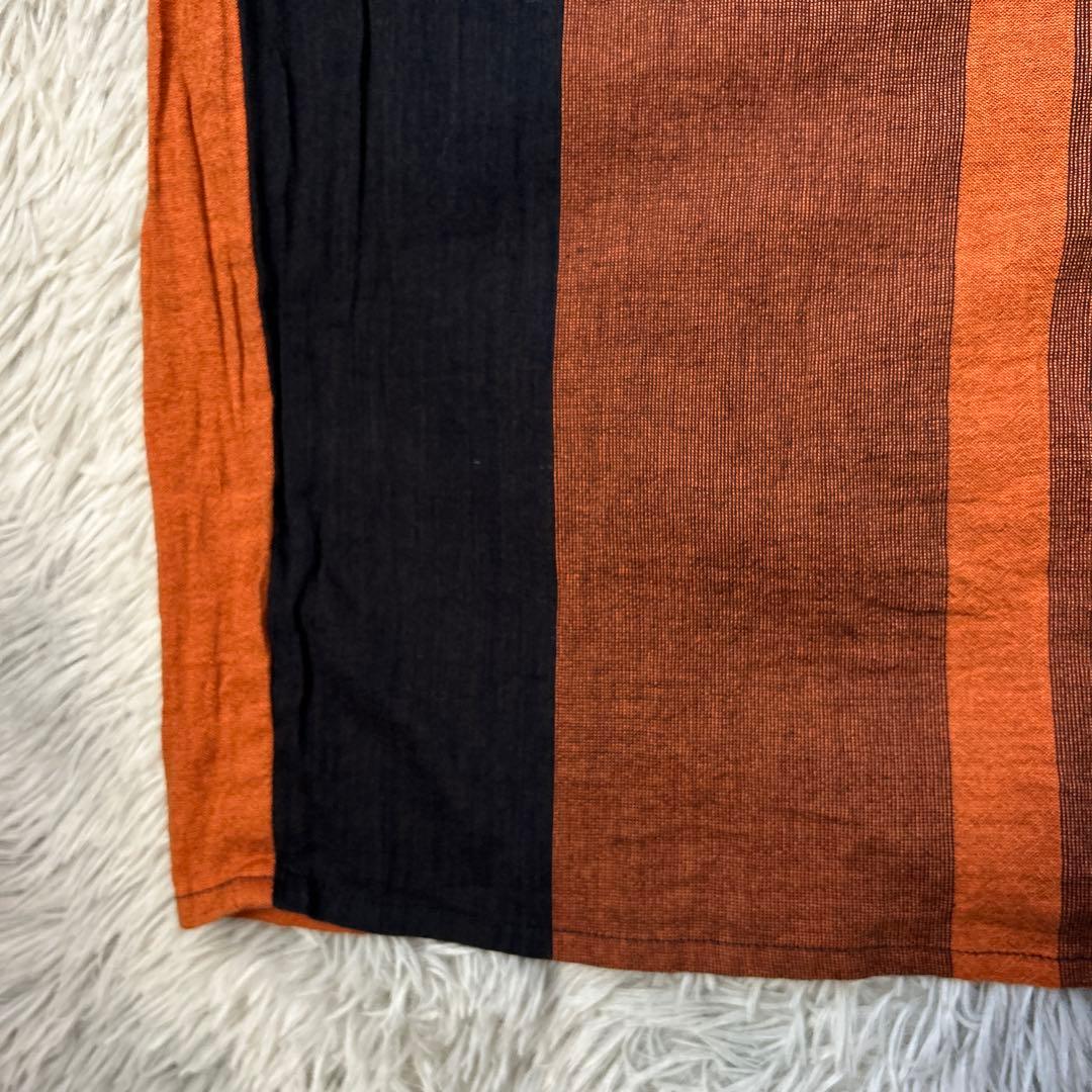 【美品】tamaki niime fuwa-T LONG ラウンドネック 平織り