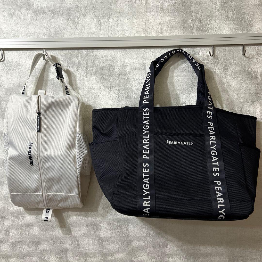 PEARLY GATES トートバッグ&シューズケース