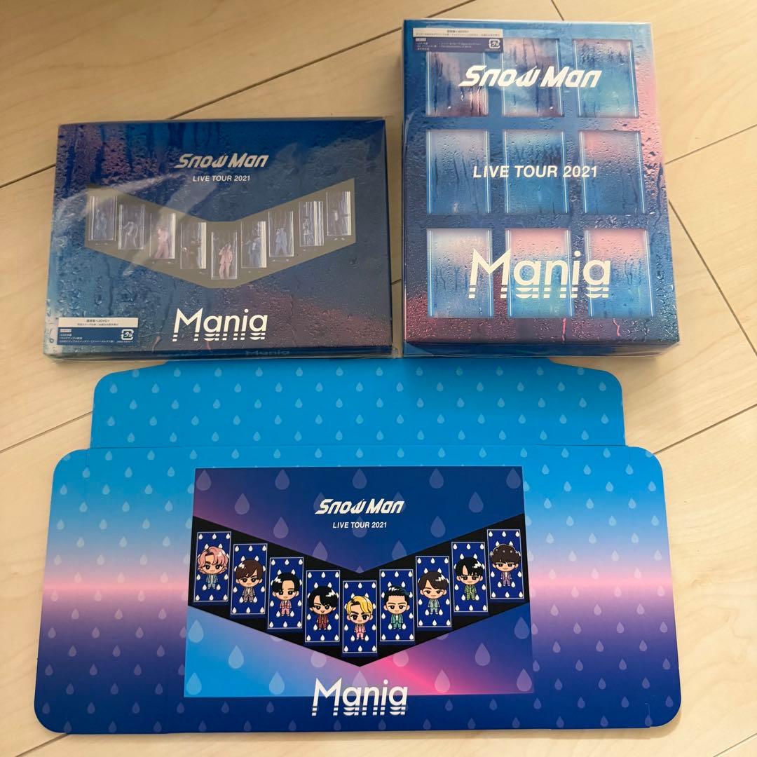 Man Mania LIVETOUR2021 初回盤 通常盤 特典付き