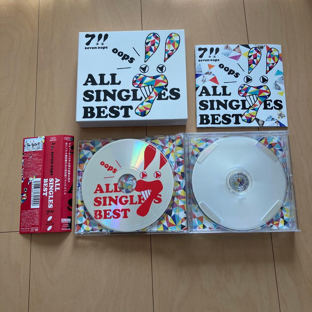 【即購入ok!!】7!! seven oops ベストアルバム 初回DVD付
