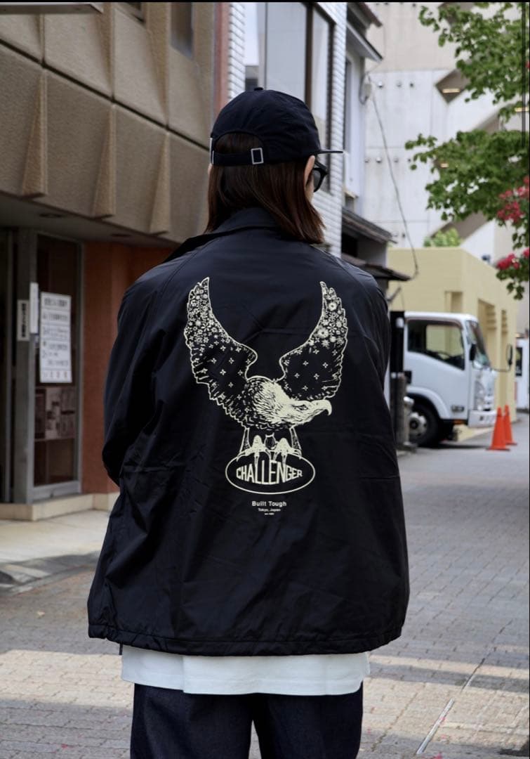 challenger イーグル　コーチジャケット　L