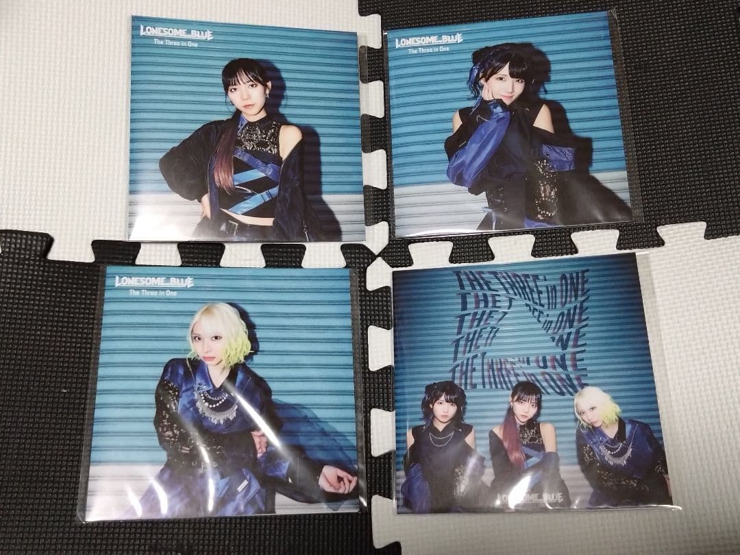 新品未開封 LONESOME _BLUE 『Three in one』4枚