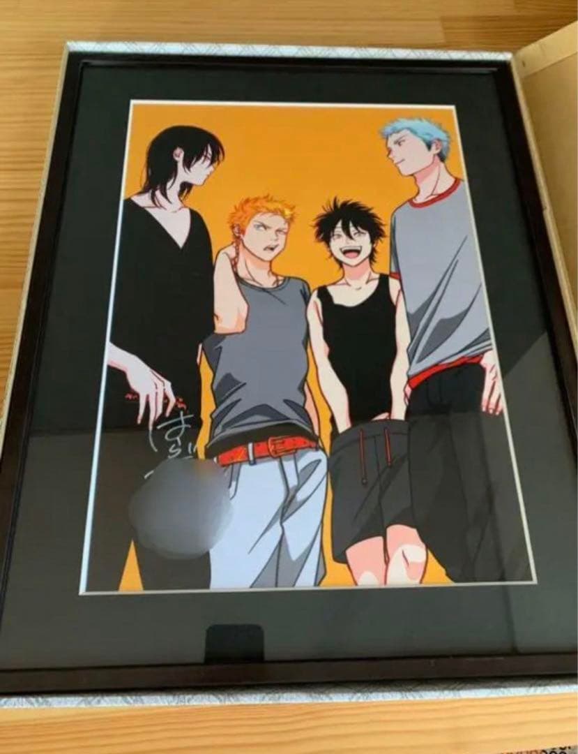 はらだ　サイン入り複製原画