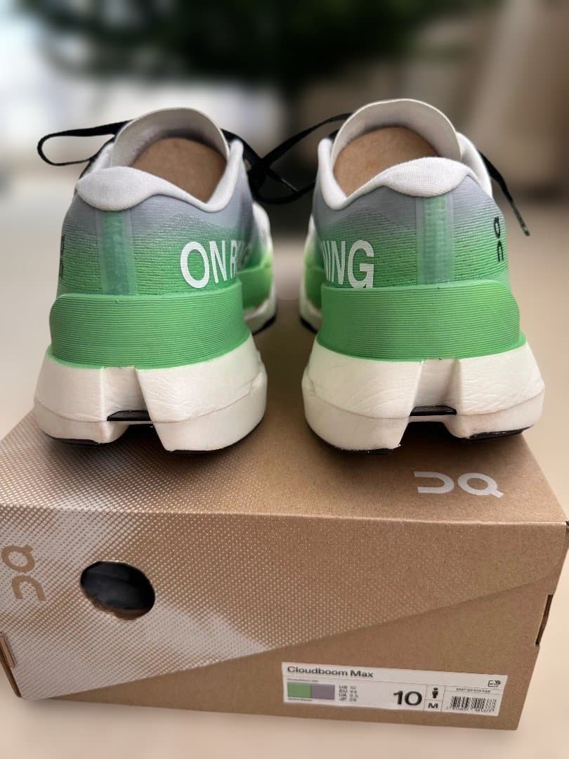 on Cloudboom Max メンズ 28センチ