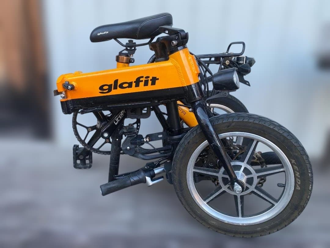 glafit GRF-01 電動アシスト自転車 オレンジ グラフィット