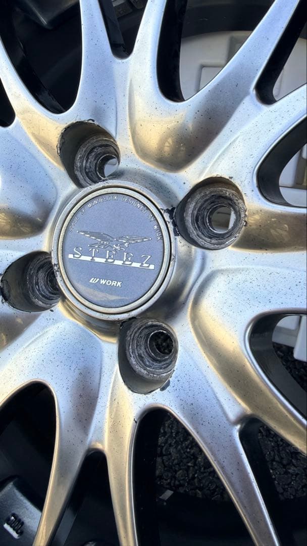 WORK STEEZ 15×5J+42　2本　①