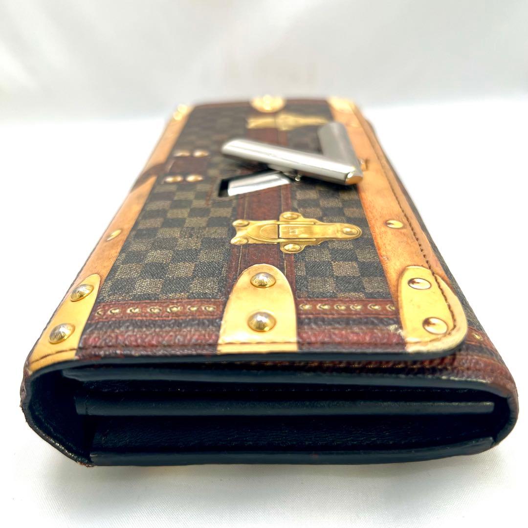 【美品】 ルイヴィトン ダミエ トランスフォームド ポルトフォイユツイスト