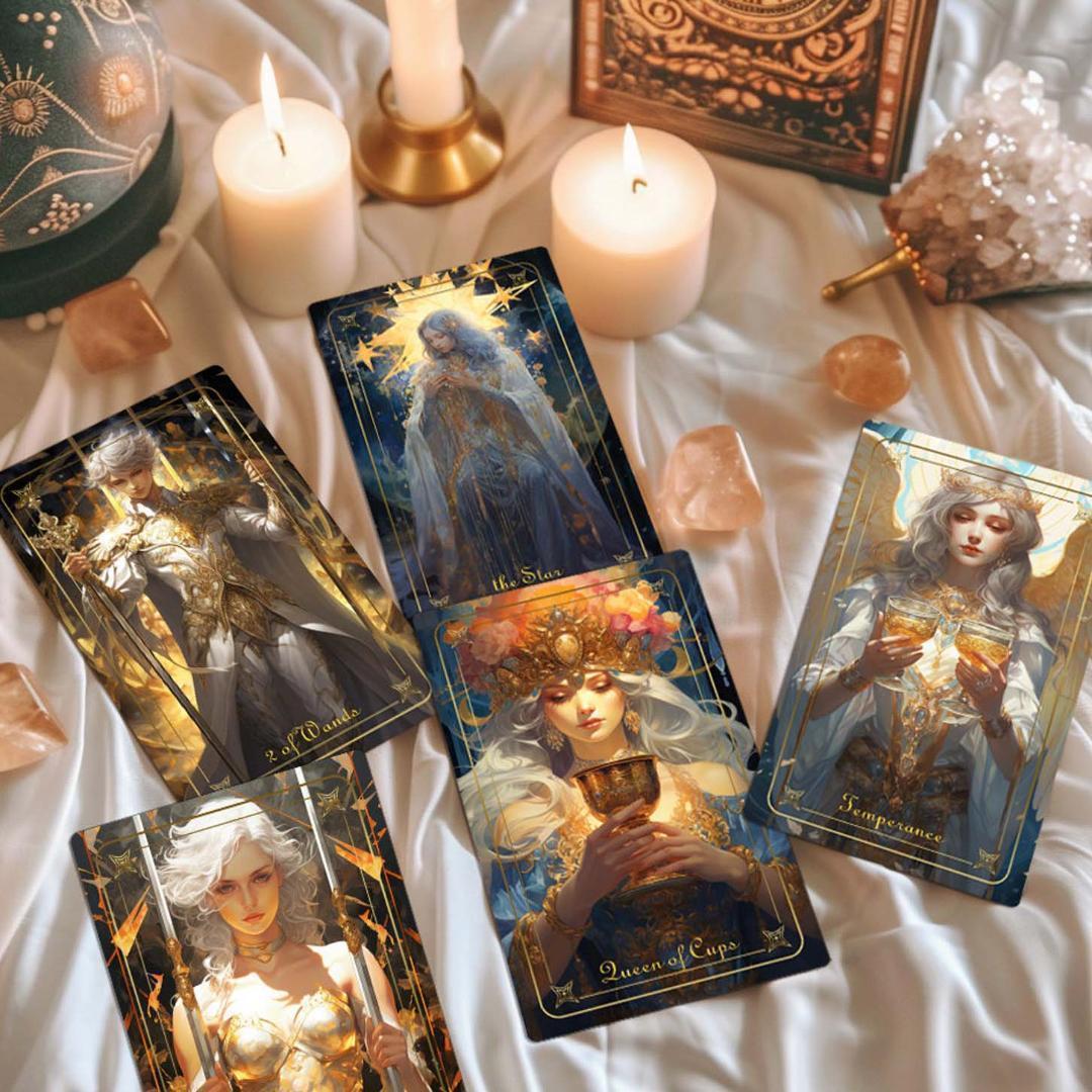 数量限定再入荷✨超美麗イラスト✨入手困難な海外デッキ✨内なる魔法のタロットカード