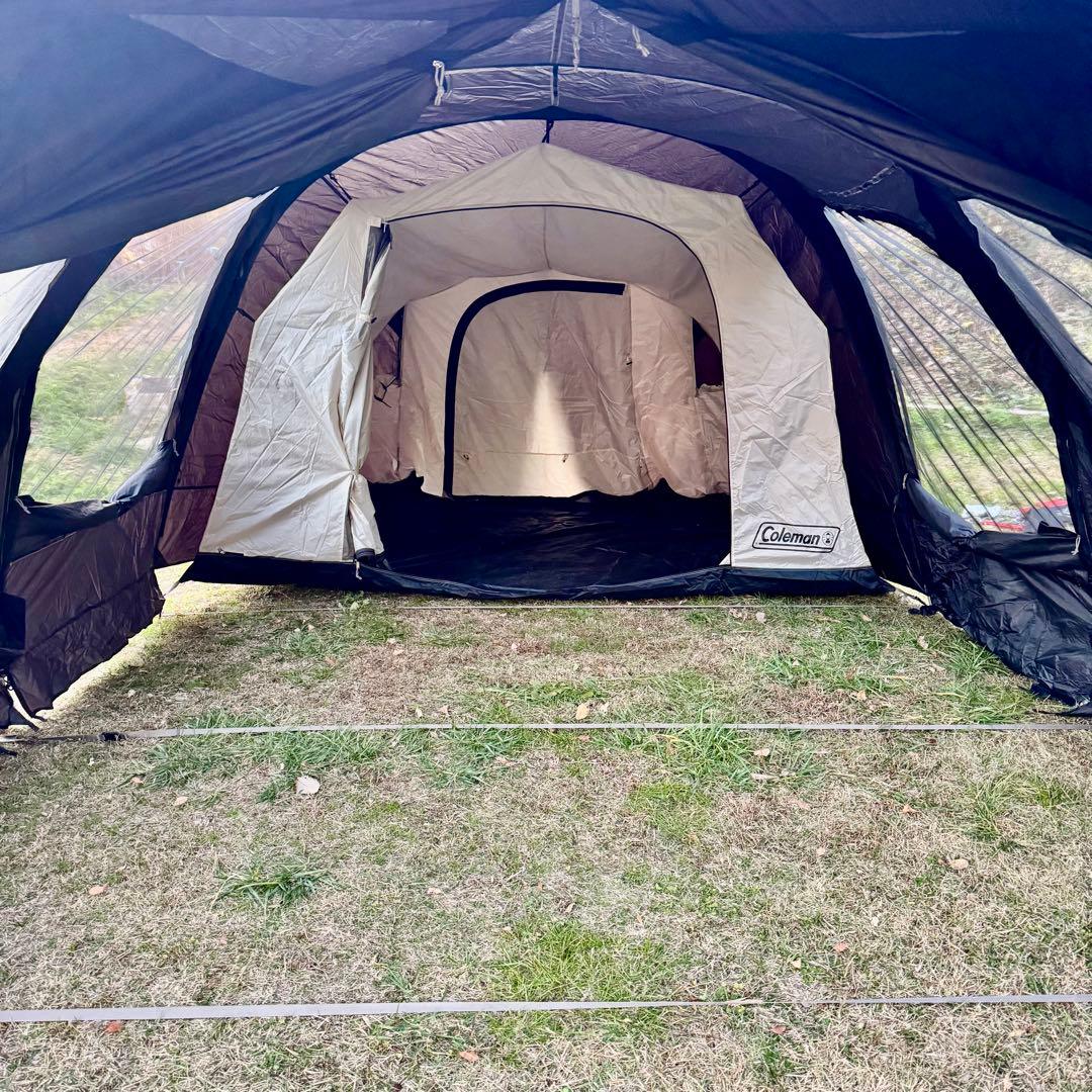 コールマン　テント トンネル2ルームハウス/LDX ブラック4~5人用