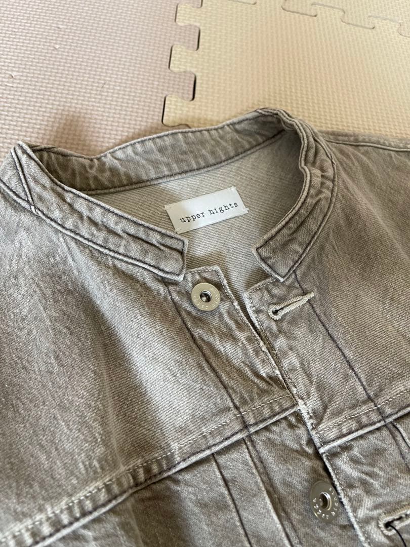 upper hightsデニムジャケット