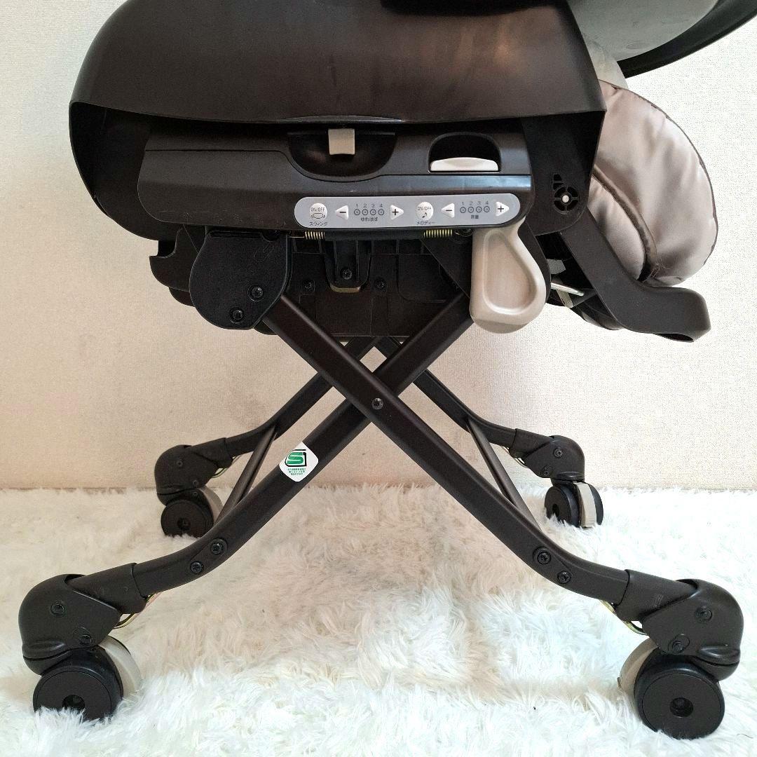 【美品】コンビ ネムリラ 電動ハイローチェア 抱っこプラス エッグショック