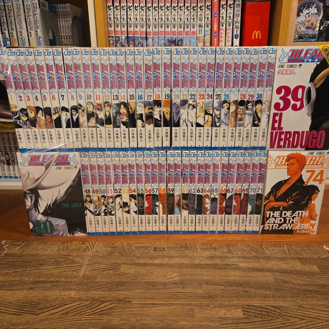 BLEACH 全74巻セット +４冊　久保帯人
