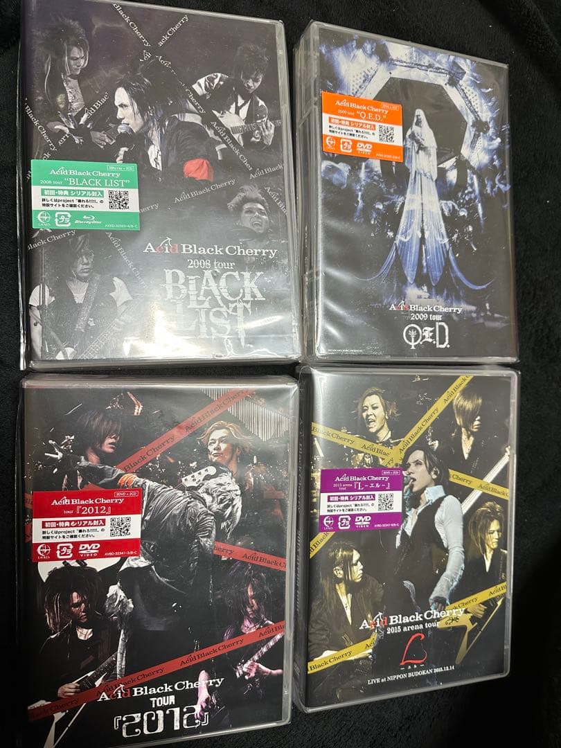Acid Black Cherry DVDまとめ売り