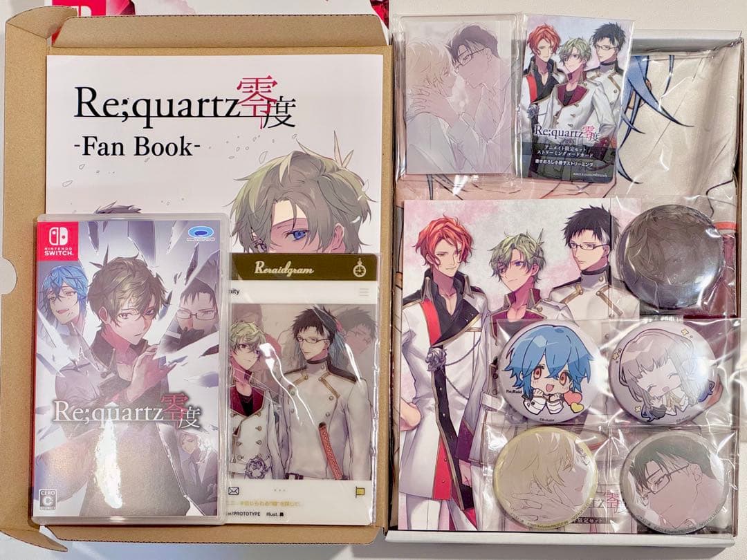 Re:quartz零度　初回限定版　アニメイトセット Re零度　りくおーつ