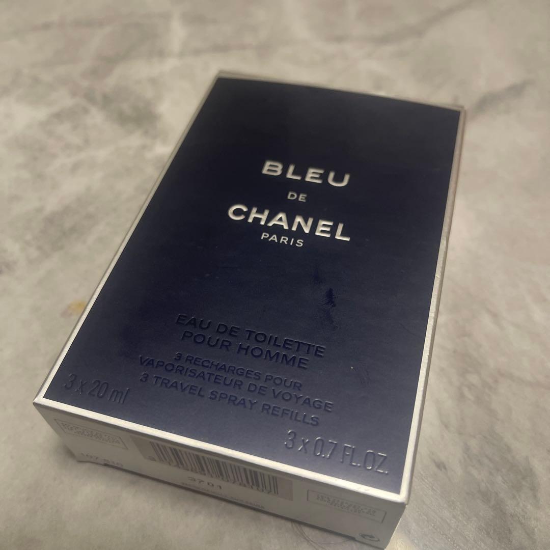 BLEU DE CHANEL トラベルスプレー 20ml×3