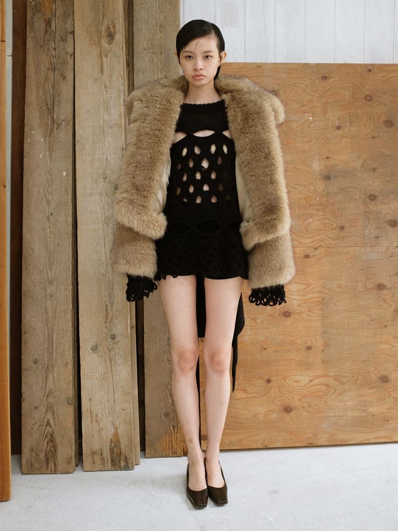 くまさん専用 leinwande Eegg Fur Coat