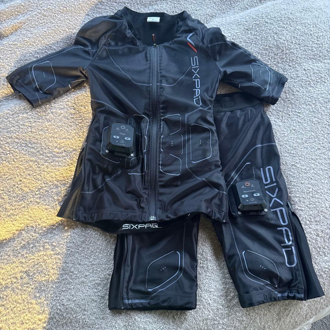 SIXPAD EMSトレーニングウェア Sサイズ ブラック