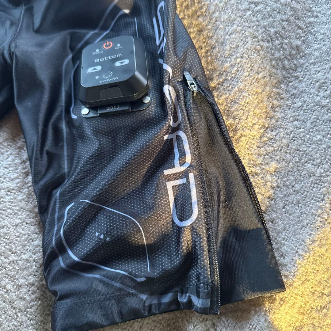 SIXPAD EMSトレーニングウェア Sサイズ ブラック