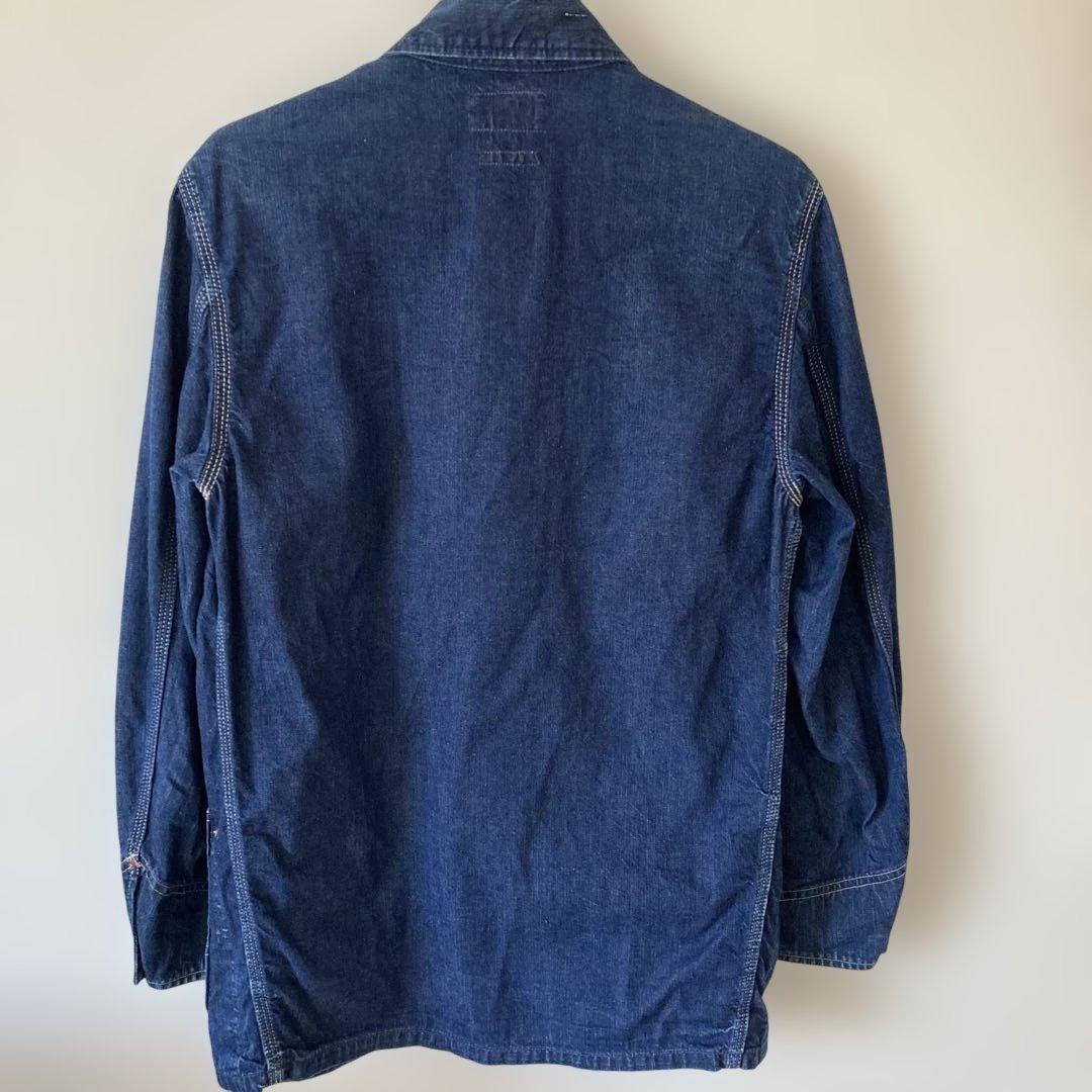 BLUE BLUE ブルーブルーインディゴ デニム カバーオール ワーク