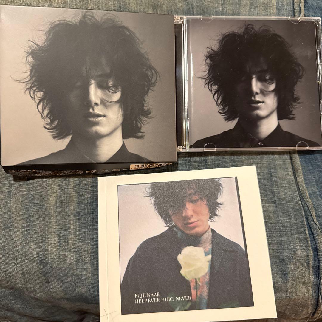 廃盤　藤井風　HELP EVER HURT NEVER 初回盤　未再生