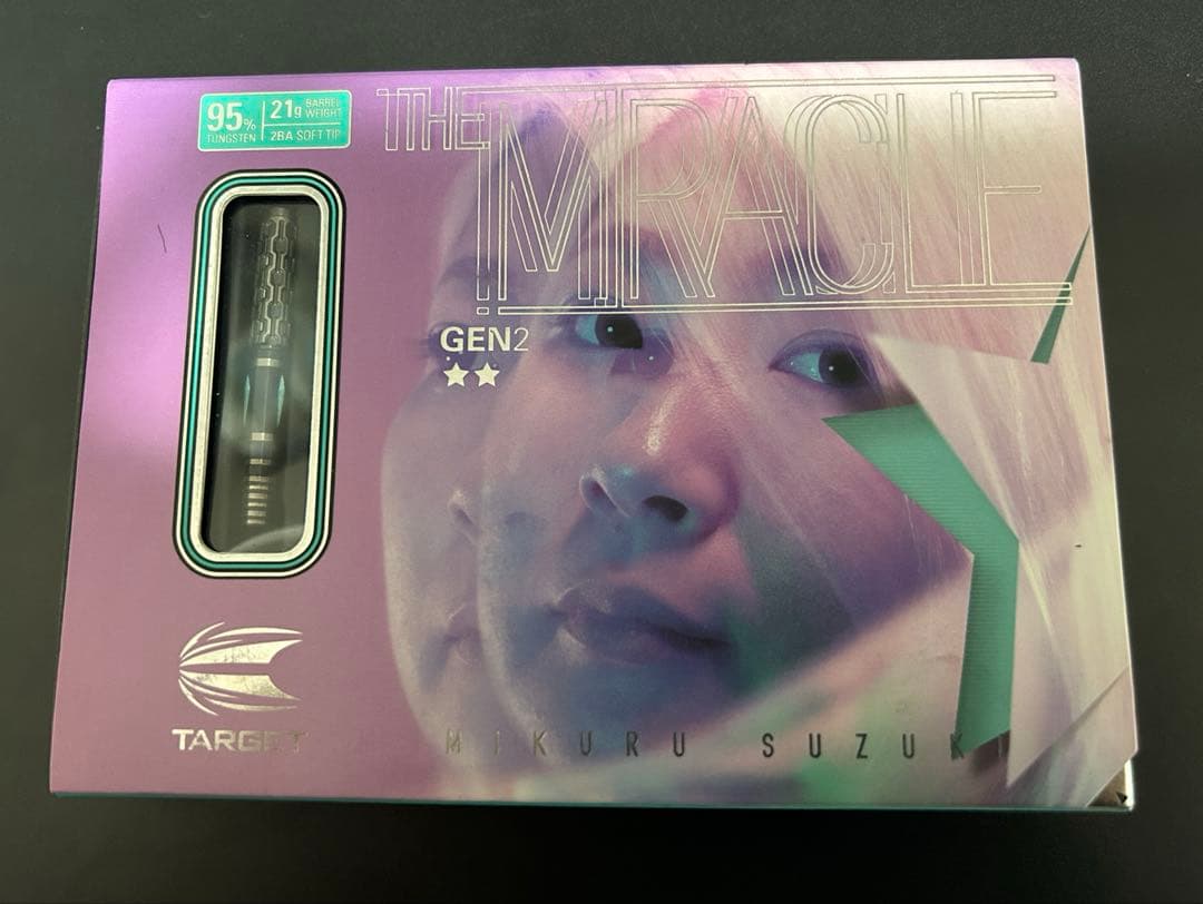 【美品】TARGETダーツ　ザ・ミラクルジェネレーション2 鈴木未来選手モデル