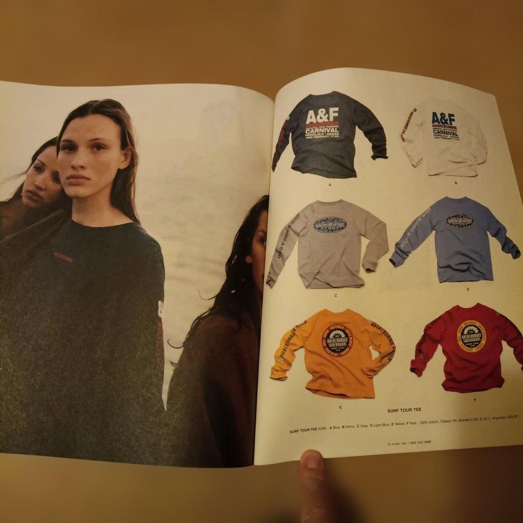 Abercrombie&Fitchアバクロ1999カタログ3冊セット