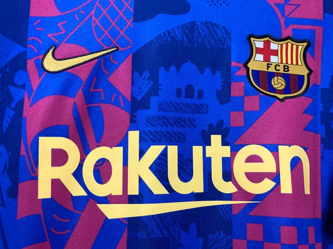 【正規品】アグエロ　バルセロナ　21/22 3rdレプリカ