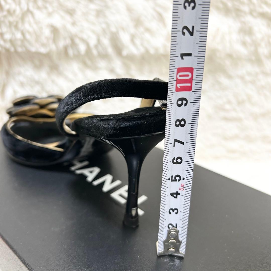 d*3様 【良品】CHANEL シャネル カメリア サンダル