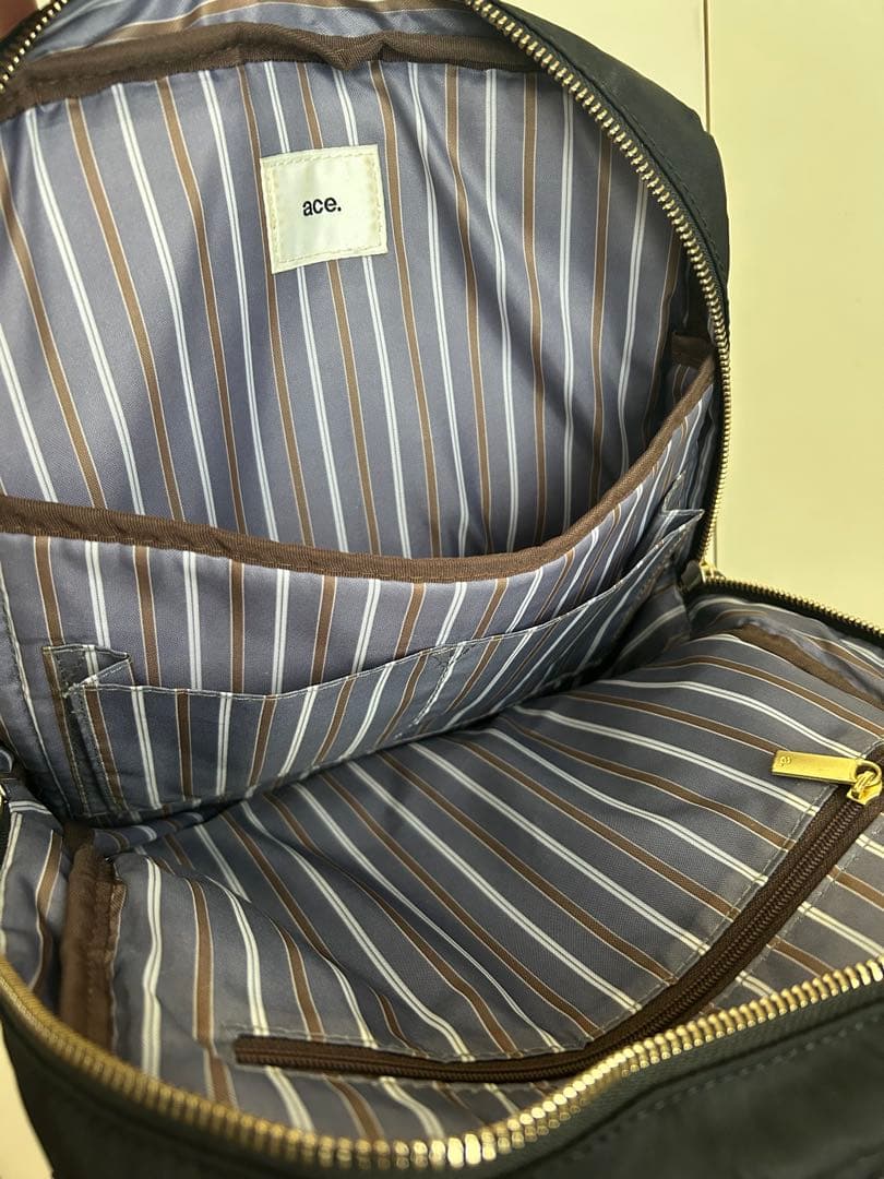 ACE スリファム リュックサック　レディースビジネス　ブラック
