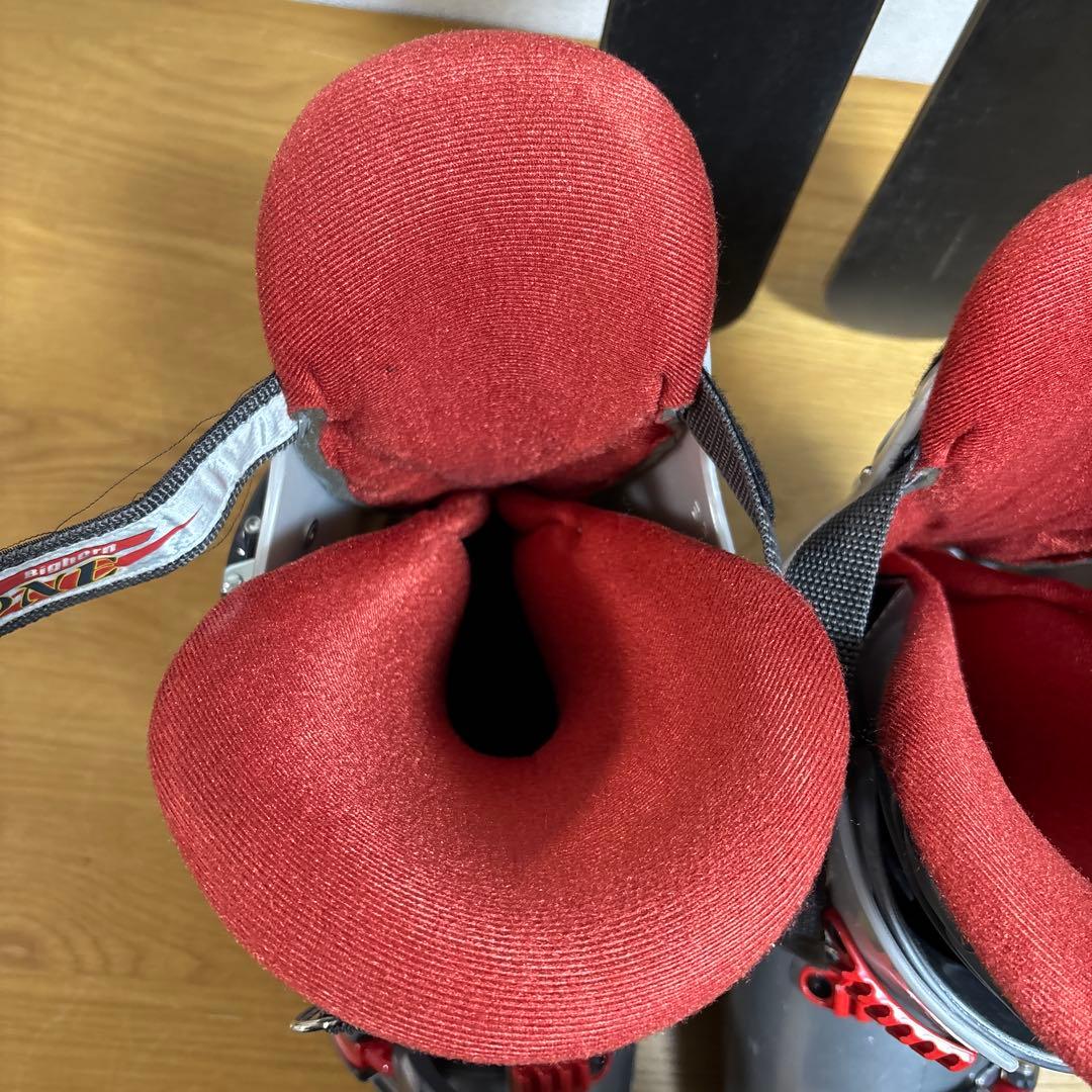 メンズ　ショートスキー　ファンスキーセット　26cm ブーツ　nishizawa