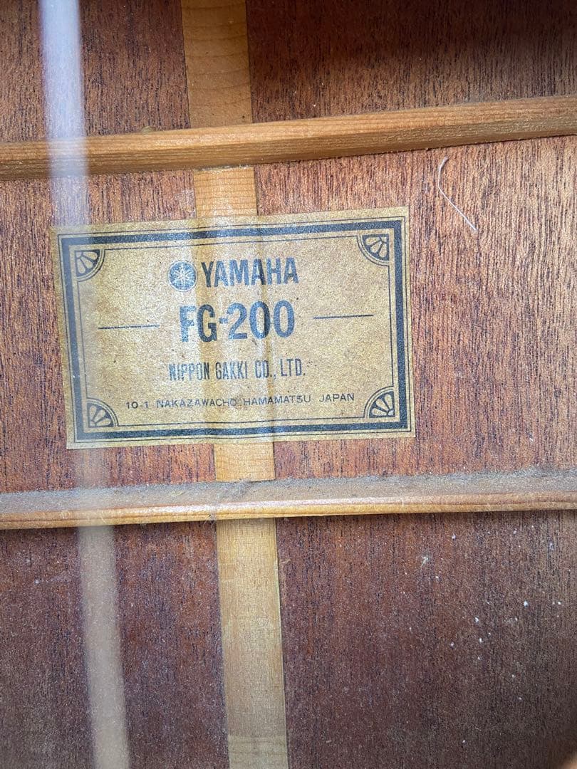 アコースティックギター YAMAHA