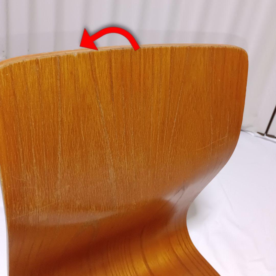 【バラ売り可】天童木工　座椅子　四脚セット　曲げ木座椅子　和室座イス　藤森健次