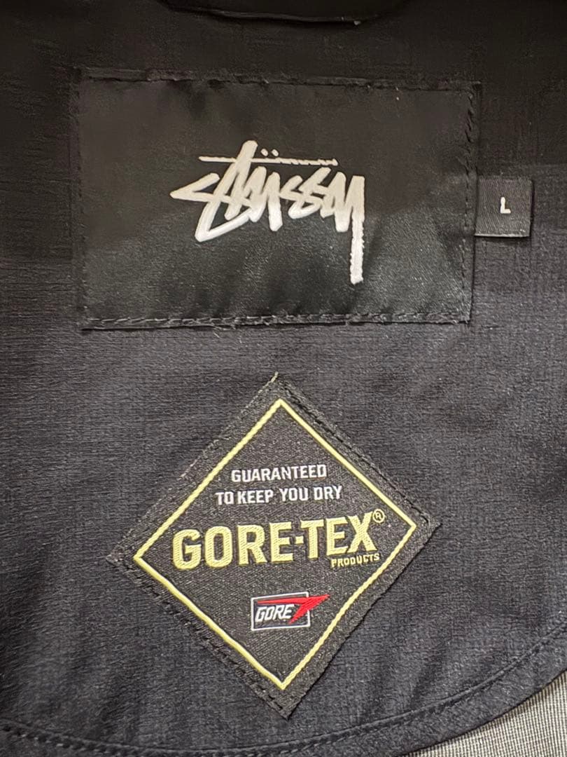 ジャケット・アウター Stussy GORE-TEX Fishtail Jacket L