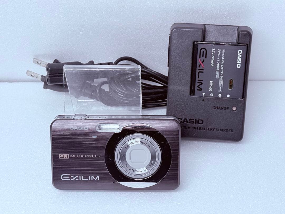 CASIO EXILIM EX-Z85 ブラウン 動作確認済 オールドコンデジ