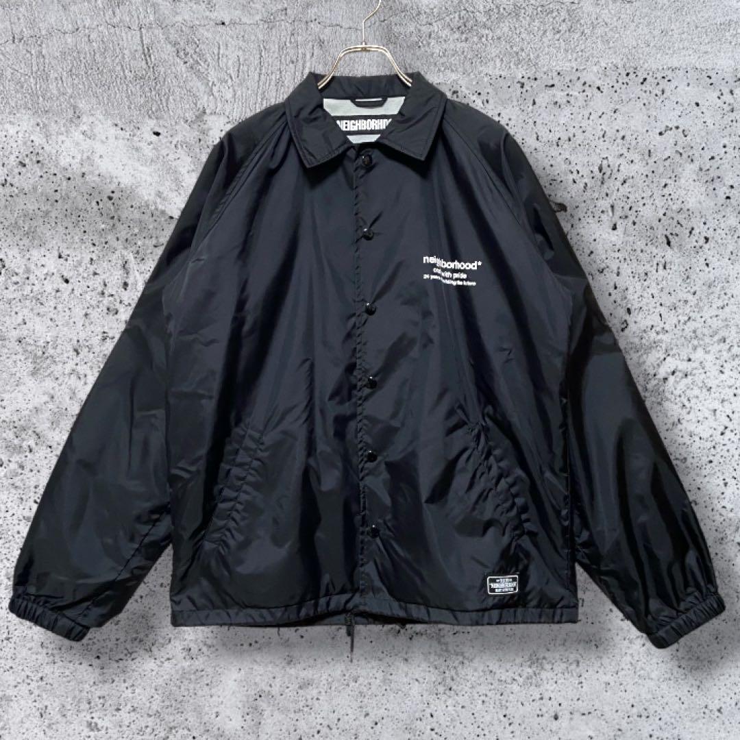 【美品・入手困難】ネイバーフッド コーチジャケット M 黒 L相当 稲葉 長瀬