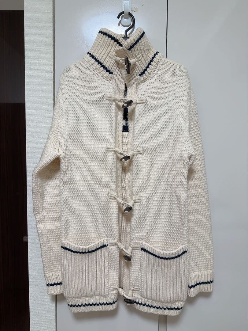 ChristianDior トグルボタン付きローゲージニットカーディガン 32