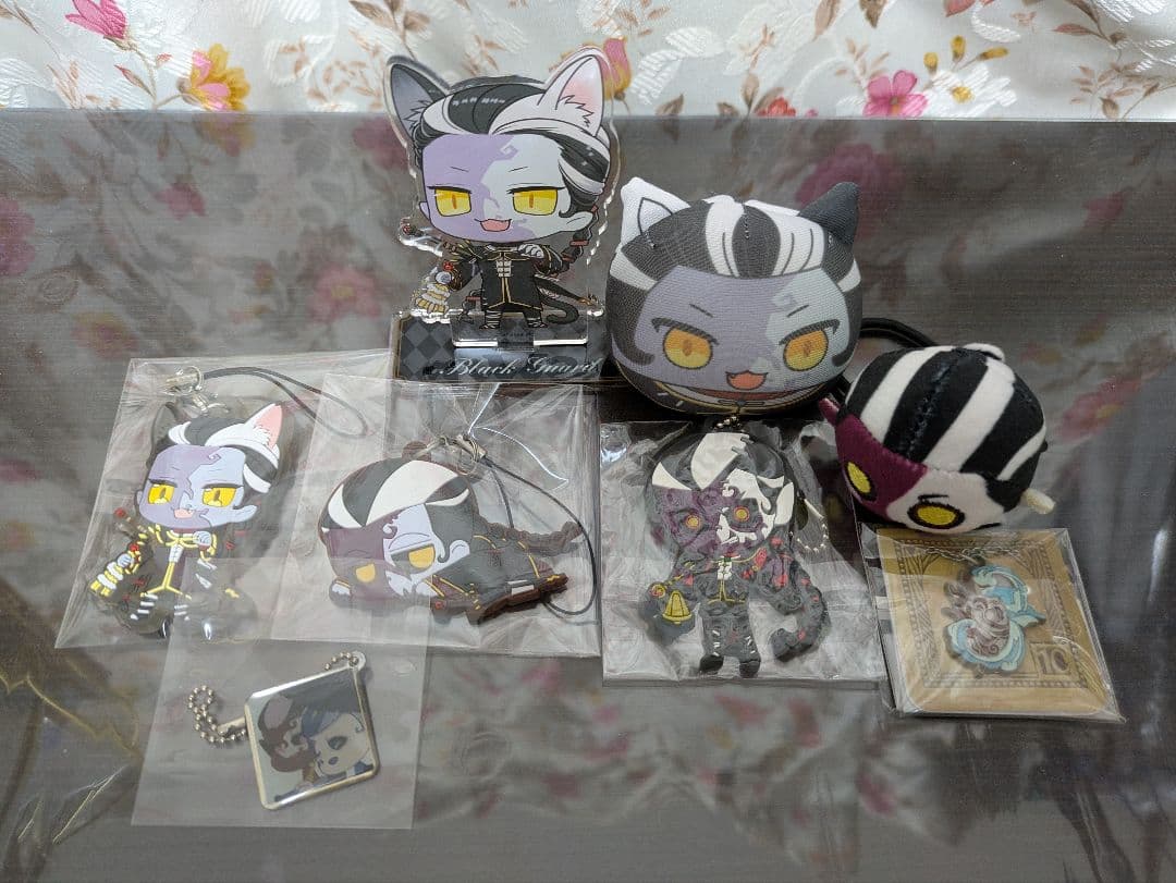 第五人格　白黒無常　黒無常　ナンジャ　おまんじゅう　ラバーストラップ