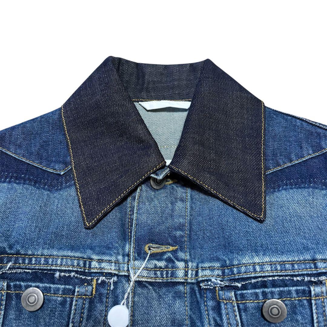 タグ付　メゾンマルジェラ　デニムジャケット インディゴ S51AM0466