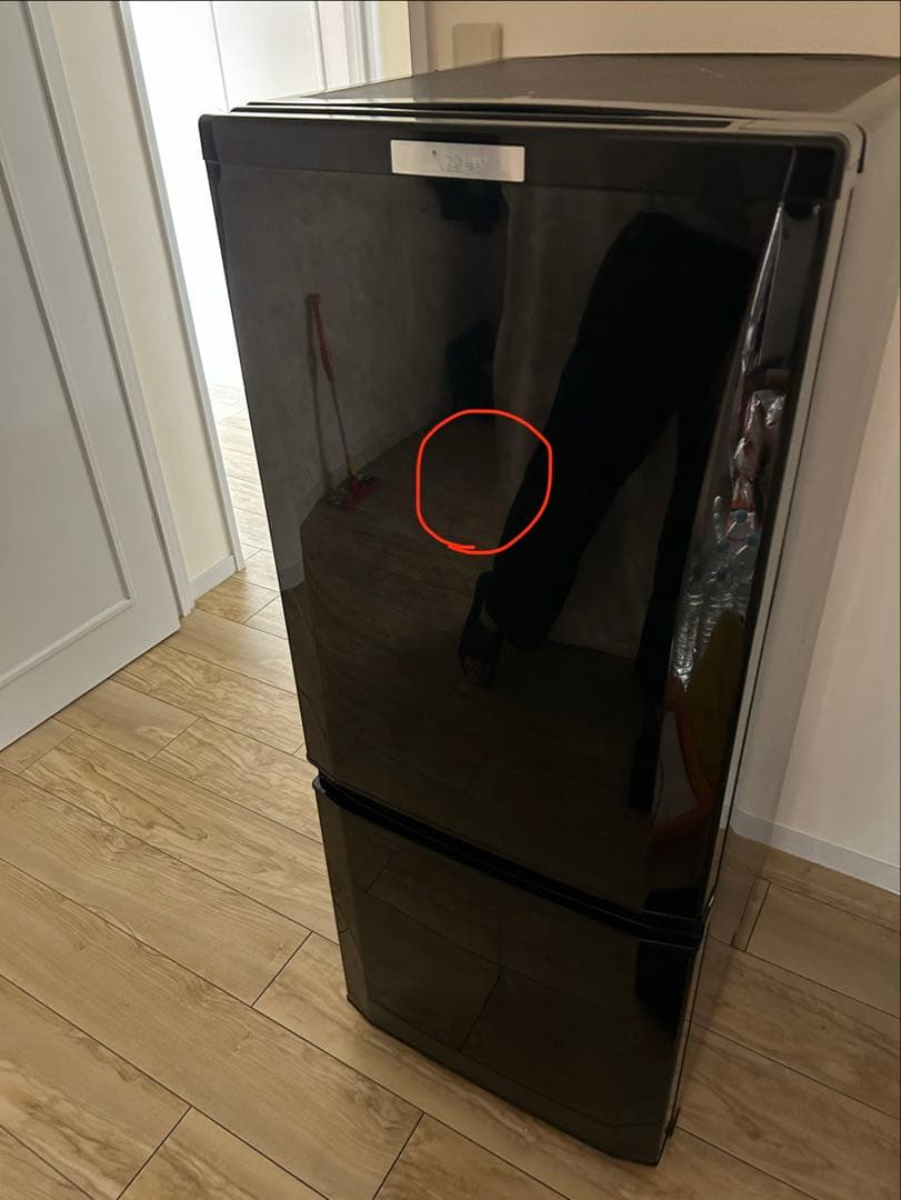 【値下げ中】三菱電機 MR-P15A-B 冷蔵庫 ブラック