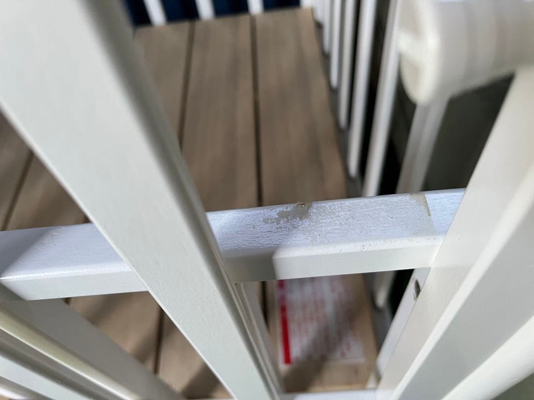 カトージ　KATOJI ベビーベッド　ハイタイプ　ホワイト ベッドガードおまけ付