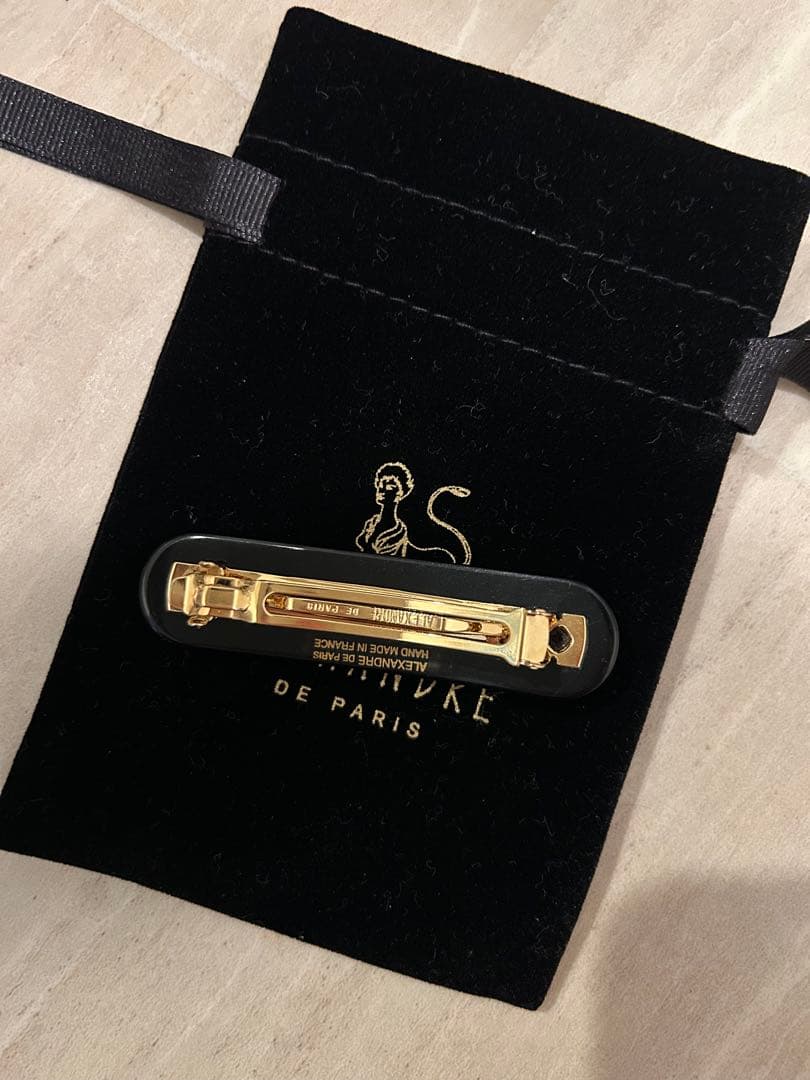 新品未使用　アレクサンドルドゥパリ　バレッタ　リズレ　LISERAI