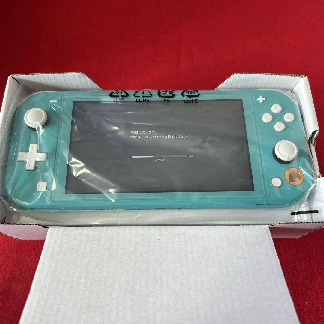 【極美品】Nintendo Switch Lite どうぶつの森 ターコイズ