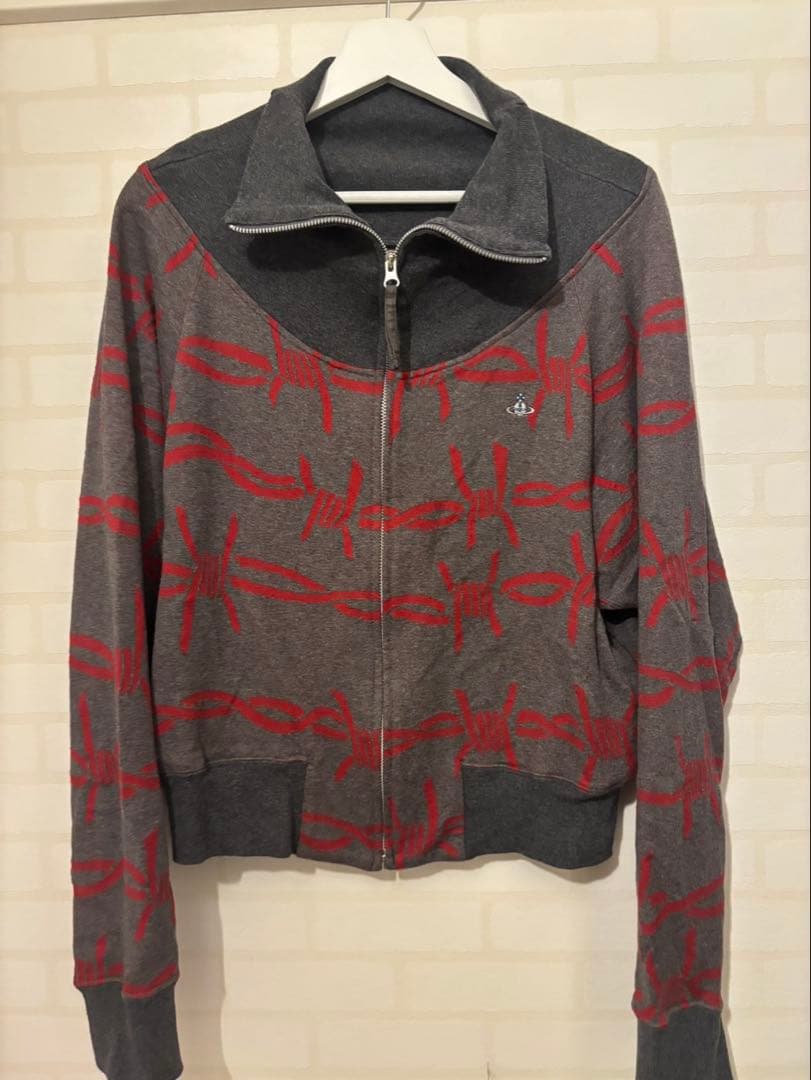 ヴィヴィアンオーブ刺繍 スウェットジャケット